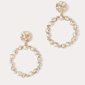 Lilly Pulitzer Party Punch Hoop Earrings